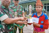 Tim SMPN 2 Banyuasin III Juara 1 Lomba PBB HUT TNI ke - 79