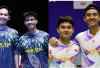 Sabar/Reza Bertemu Leo/Bagas di Semifinal All England 2025