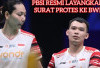 PBSI Resmi Layangkan Surat ke BWF Usai Keputusan Kontroversial di Laga Kontra Denmark