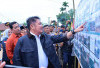 Gubernur Sumsel Resmikan Groundbreaking Pembangunan Jembatan Tanah Kering Pulau Rimau