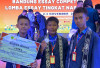 Saingi Univeraitas Ternama, Tim KIR SMPN 2 Banyuasin II Juara Nasional